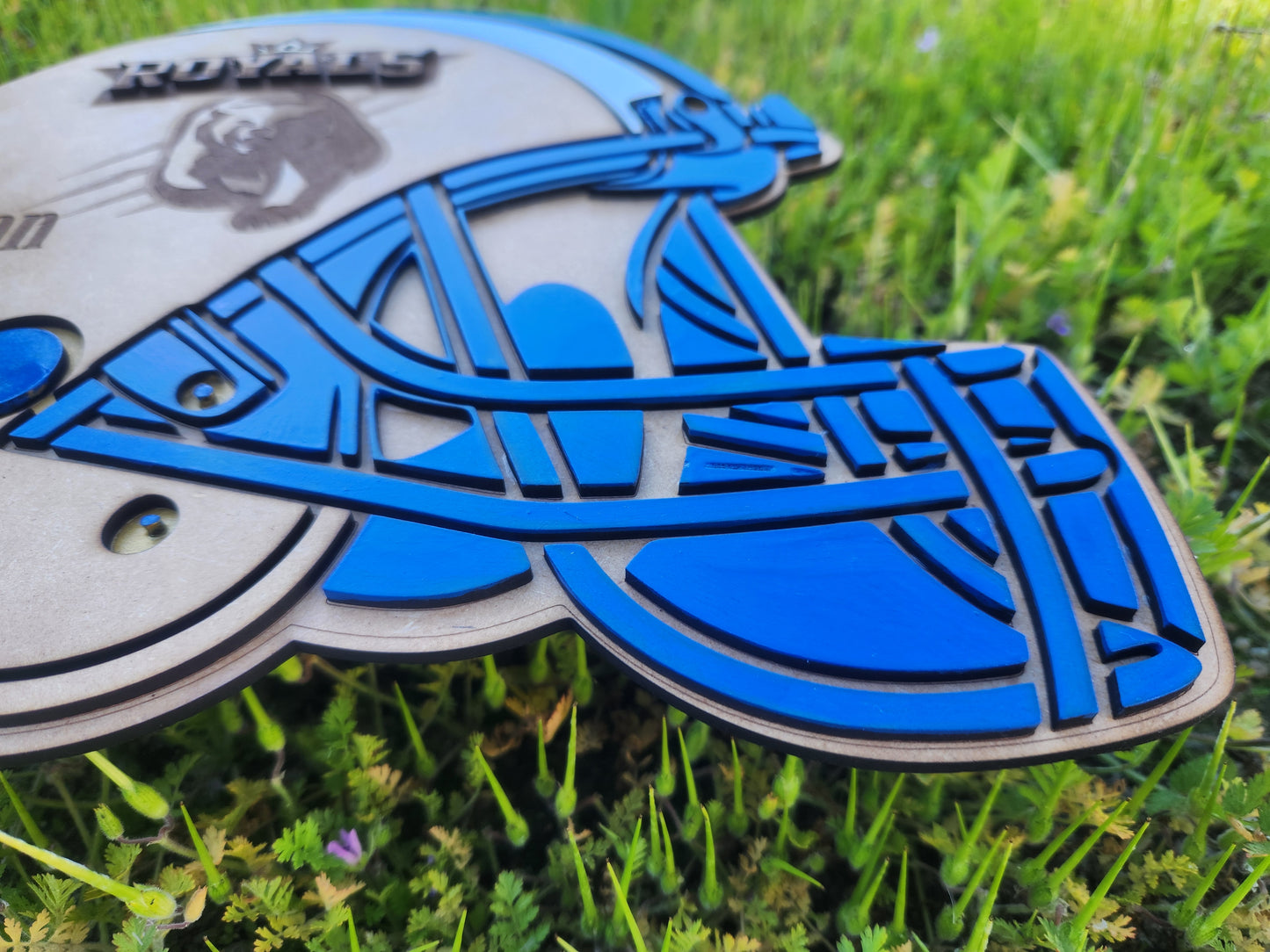 3D Wood helmets personalized